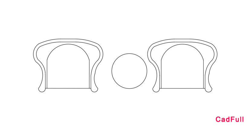 ARMCHAIRS & TABLE_25